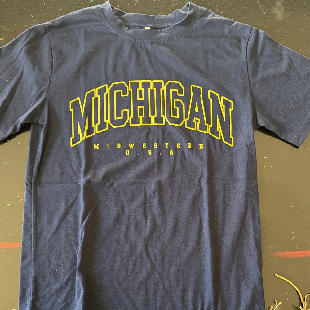 Michigan Navy Blue T-Shirt